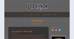 Desktop Screenshot of icedearth.com